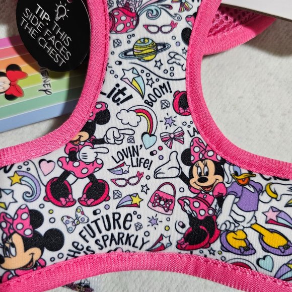 🏷️NWT Disney x Sassy Woof Minnie Mouse & Daisy Duck Dog Harness - Various Sizes - Picture 6 of 15